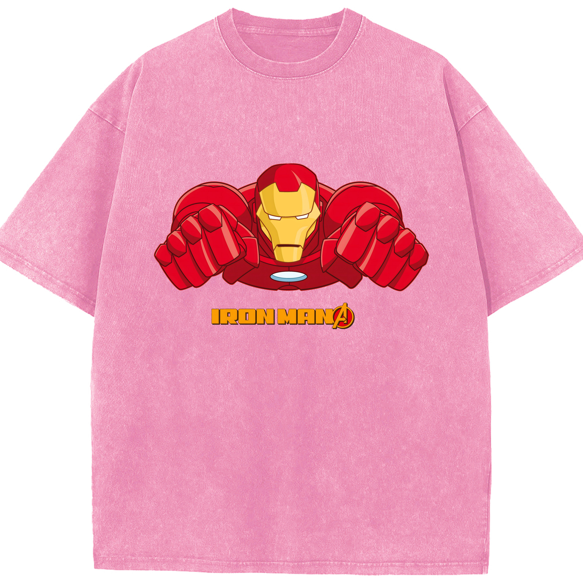 （画像用） アベンジャーズ The Avengers 綿100% ヴィンテージ風 半袖Tシャツ（フロントプリント）